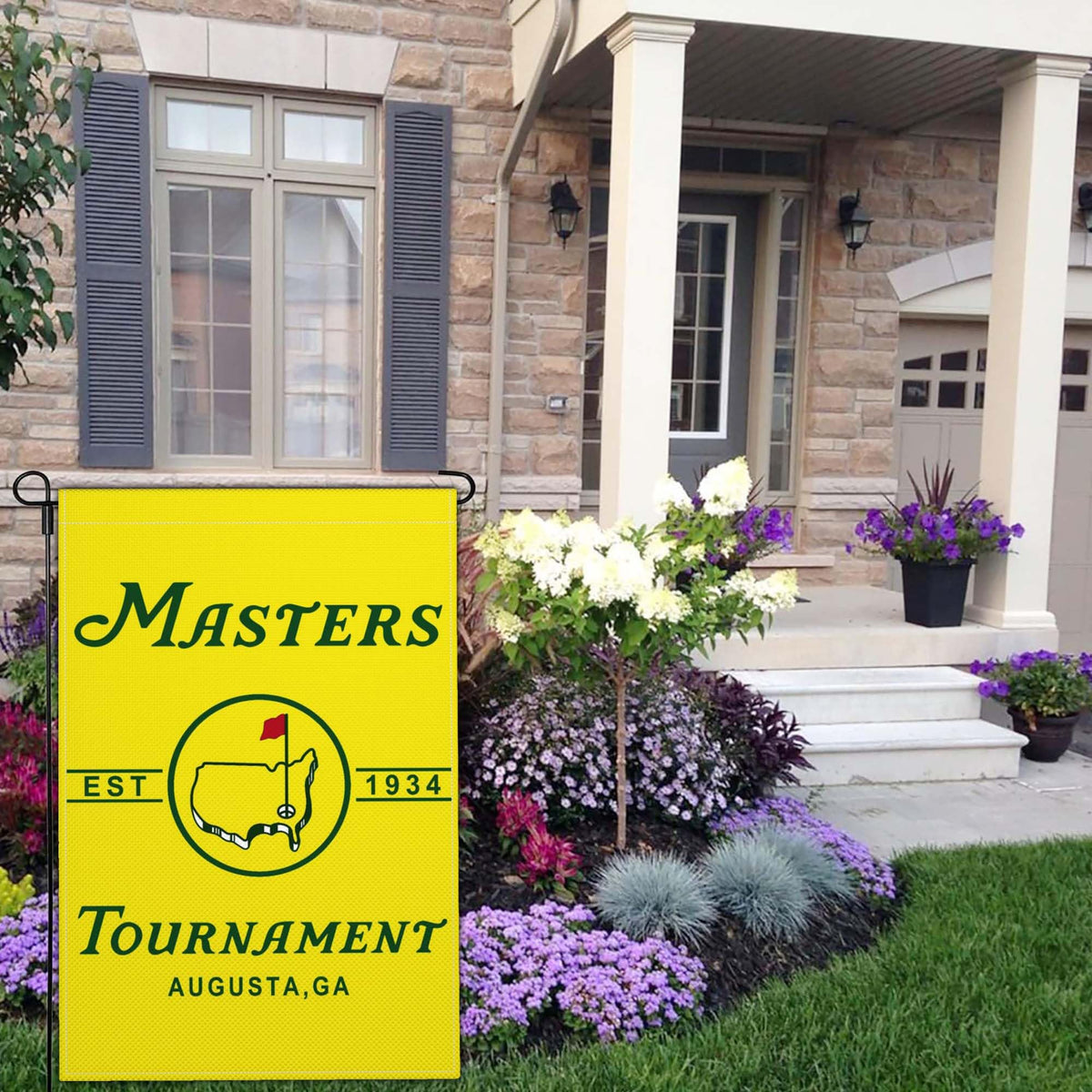 JZYIZYU masters golf party decor flag, wall or pole display for dorms and homes.
