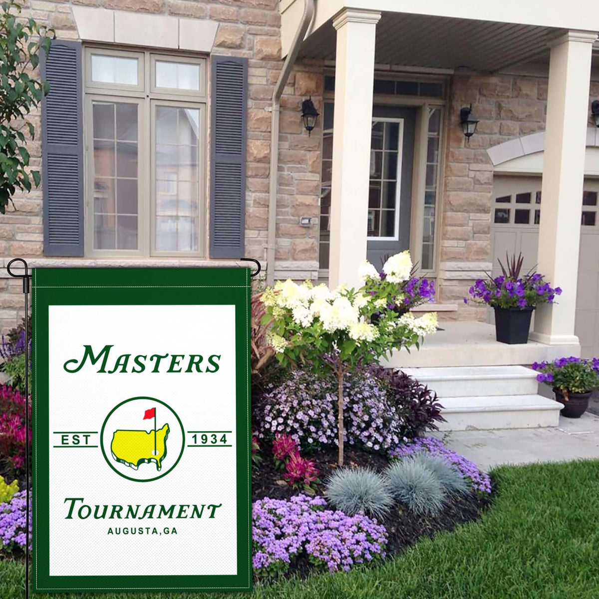 Outdoor-ready garden flag from JZYIZYU adds a welcoming golf-themed touch.