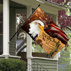 JZYIZYU 1776 eagle flag adds a bold patriotic touch to homes.