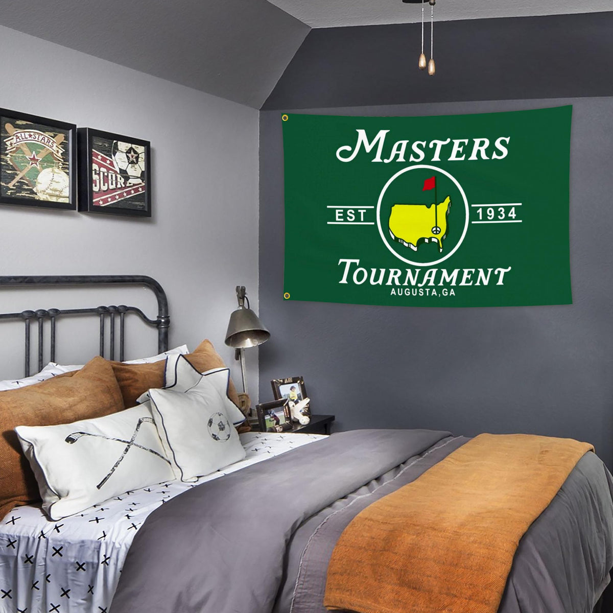 JZYIZYU yard display golf flag withstands outdoor use in style