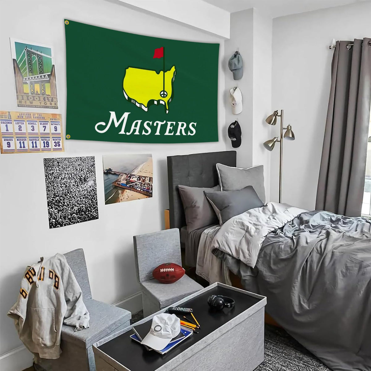 JZYIZYU yard golf flag decor boosts outdoor party ambiance