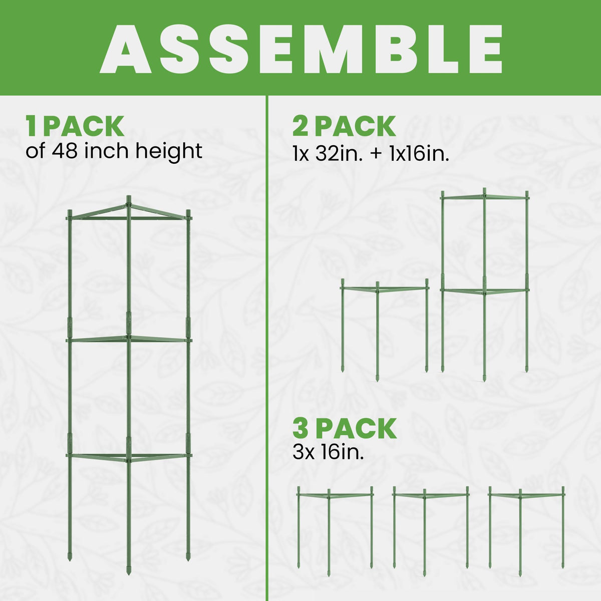 K-Brands Tomato Cage suitable for indoor and outdoor gardening.