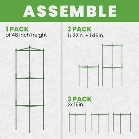 K-Brands Tomato Cage suitable for indoor and outdoor gardening.