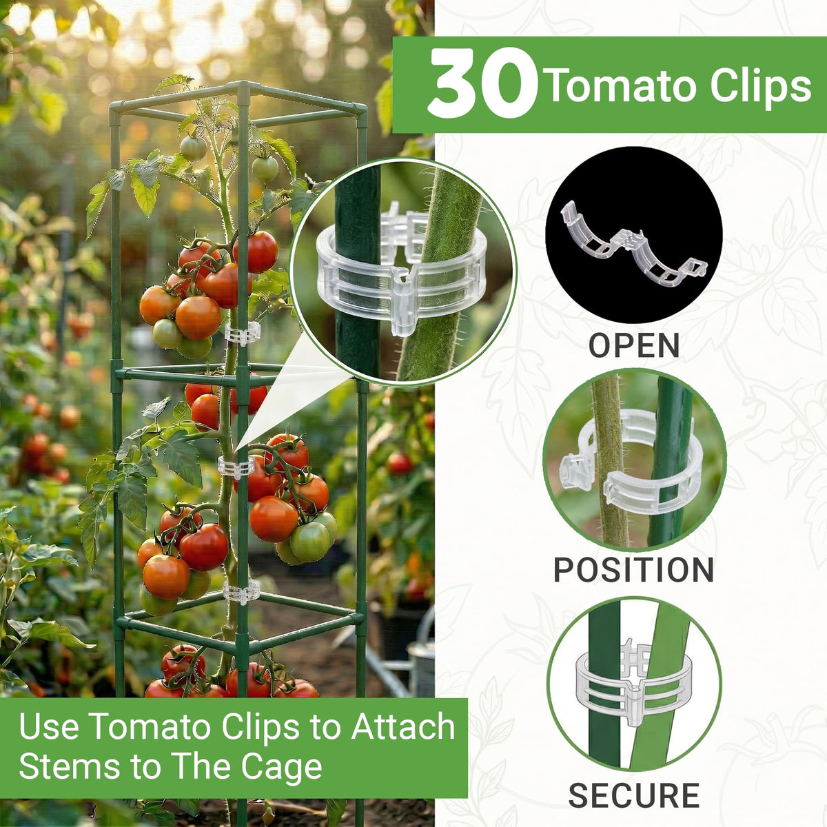 K-Brands Tomato Cage Square 58in six pack for multiple plants in a bed