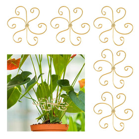 KAAFANG iron monstera stem support stabilizing a climbing stem