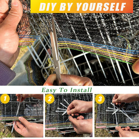 kaaogity shade cloth protects cucumbers and tomatoes under heat while maintaining growth opportunities