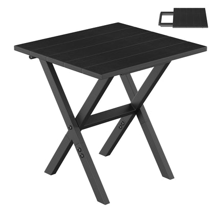 KAAPSAM outdoor side table folding for patios and campgrounds