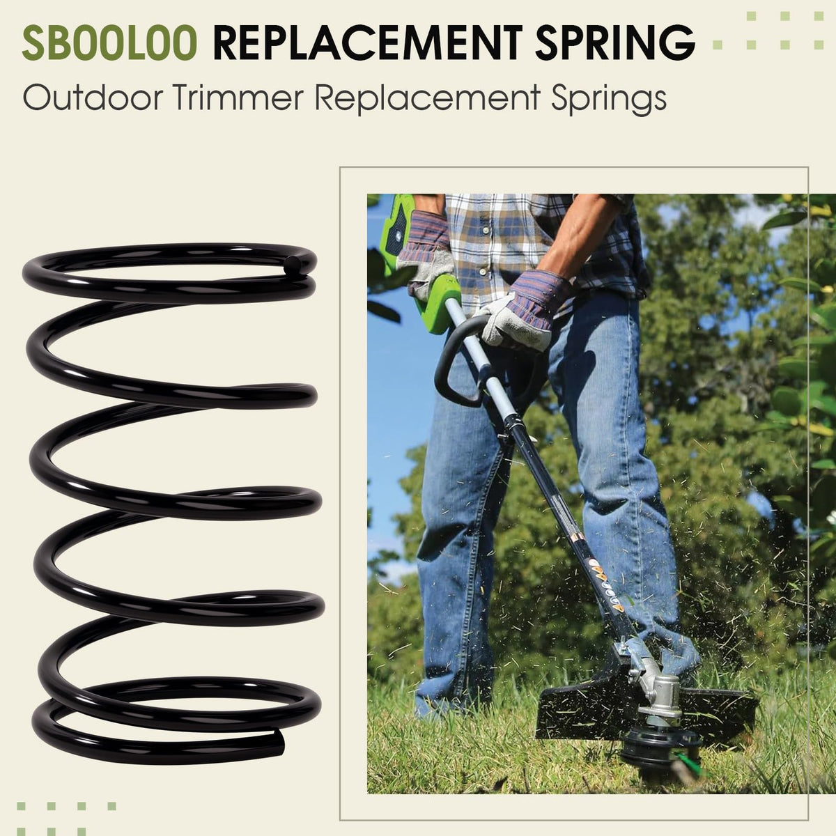 Kabaralty SB00L00 ST60V spring, returns to original form after use