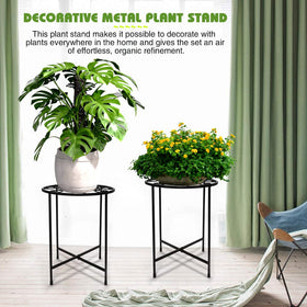 KABB rustproof coating plant stand supports year-round use.