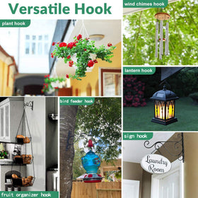 KABB sturdy iron hanger provides reliable wall support