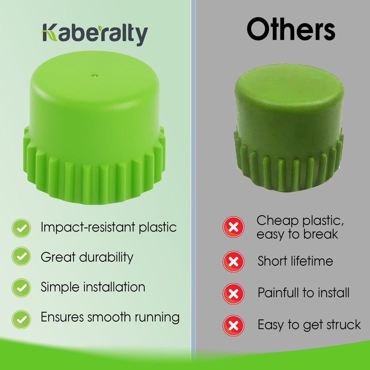 Kaberalty 341041429AB bump knob offers versatile Greenworks compatibility