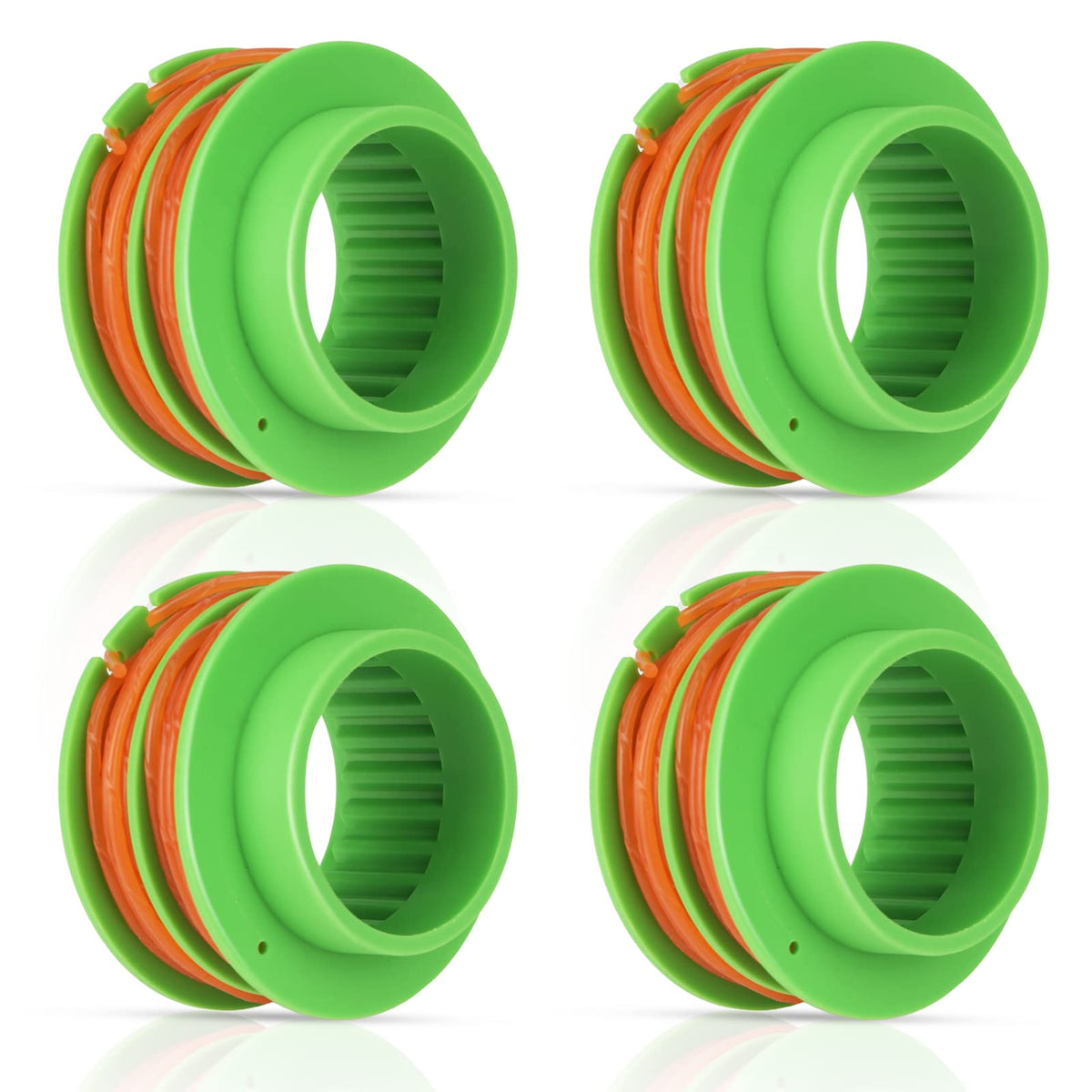 Kaberalty AS1300 spool compatible with EGO trimmers for quick replacements.