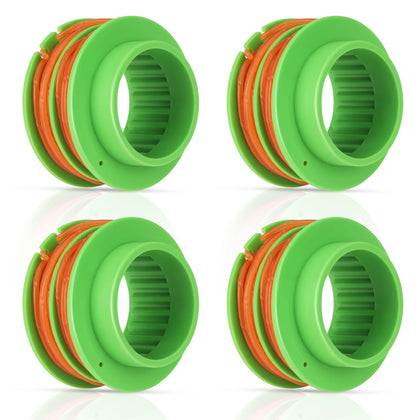 Kaberalty AS1300 spool compatible with EGO trimmers for quick replacements.