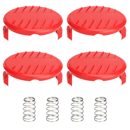 Kaberalty spool cap with spring for Craftsman trimmers; quick, reliable fit.