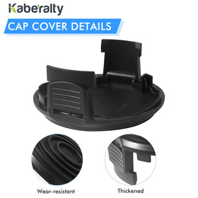 Kaberalty 3-pack spool cap covers ready for quick replacement and backup spares.
