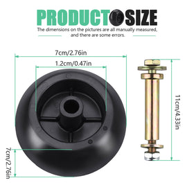 Kabing wheel kit 5-8 inch bore detail for precise mounting