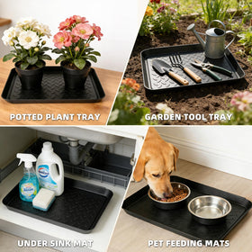 Kabquluz plastic boot tray shown for durable daily use