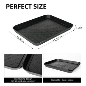 Kabquluz waterproof boot mat protecting floors from wet footwear