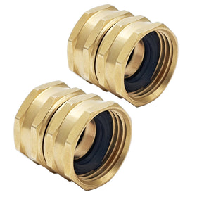 Kabter brass garden hose fittings rotatable adapter close-up for leak-free connections
