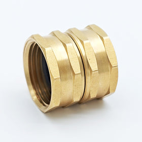 Kabter rotating brass adapter universal fit for garden hoses and devices