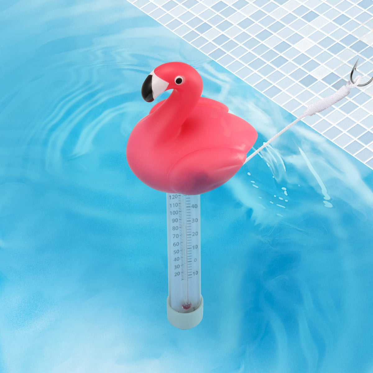 Durable, shatter-resistant thermometer for outdoor use