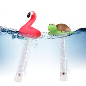 KABUDA Turtle Floating Thermometer reads spa temperatures at a glance