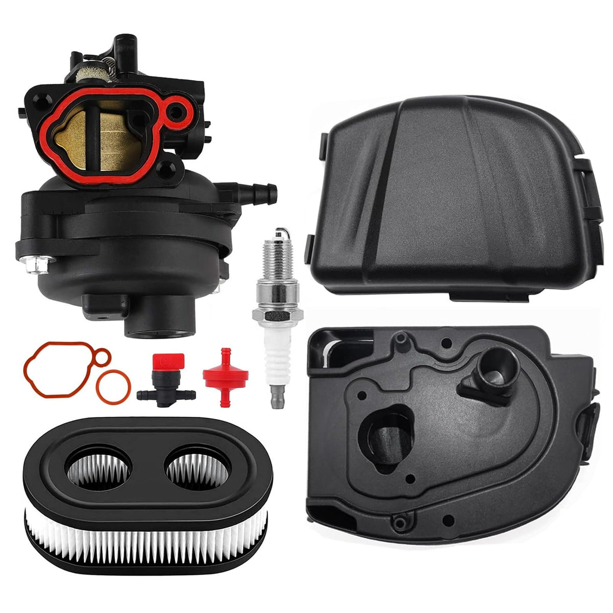 Kacarber LC221A carburetor front view for Husqvarna compatibility