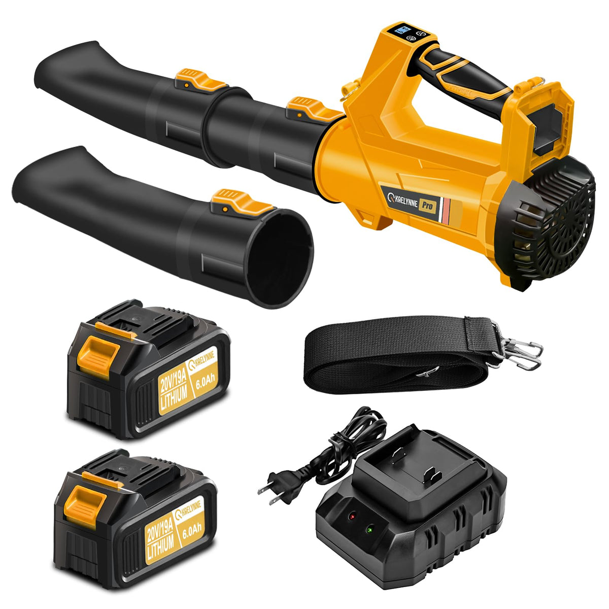 Kaelynne versatile for yard, deck, and garage debris cleanup.