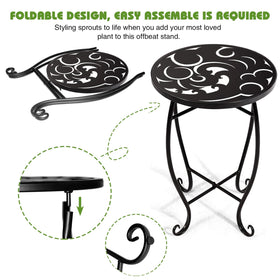 Kaesithar rust-resistant iron finish for outdoor longevity and style