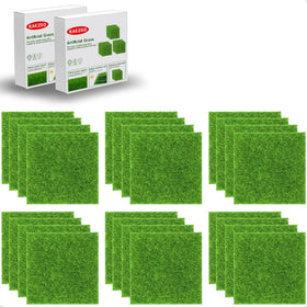 KAEZDD artificial grass tiles versatile craft surfaces for indoor and outdoor projects.