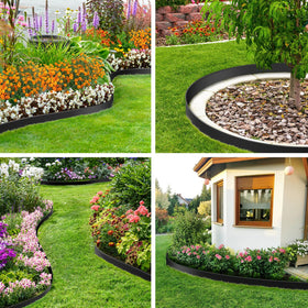 Kafuzi edging along pathways and flower beds for tidy boundaries