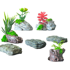 Kai Dream miniature stone rocks add realistic texture to fairy gardens and dioramas.