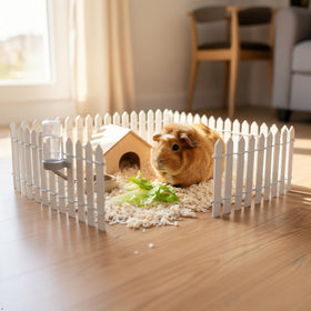 Kai Dream plant pot border fence provides tidy edges for indoor greenery.