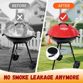 Kaidun smoker gasket fits most grills, highlighting universal compatibility
