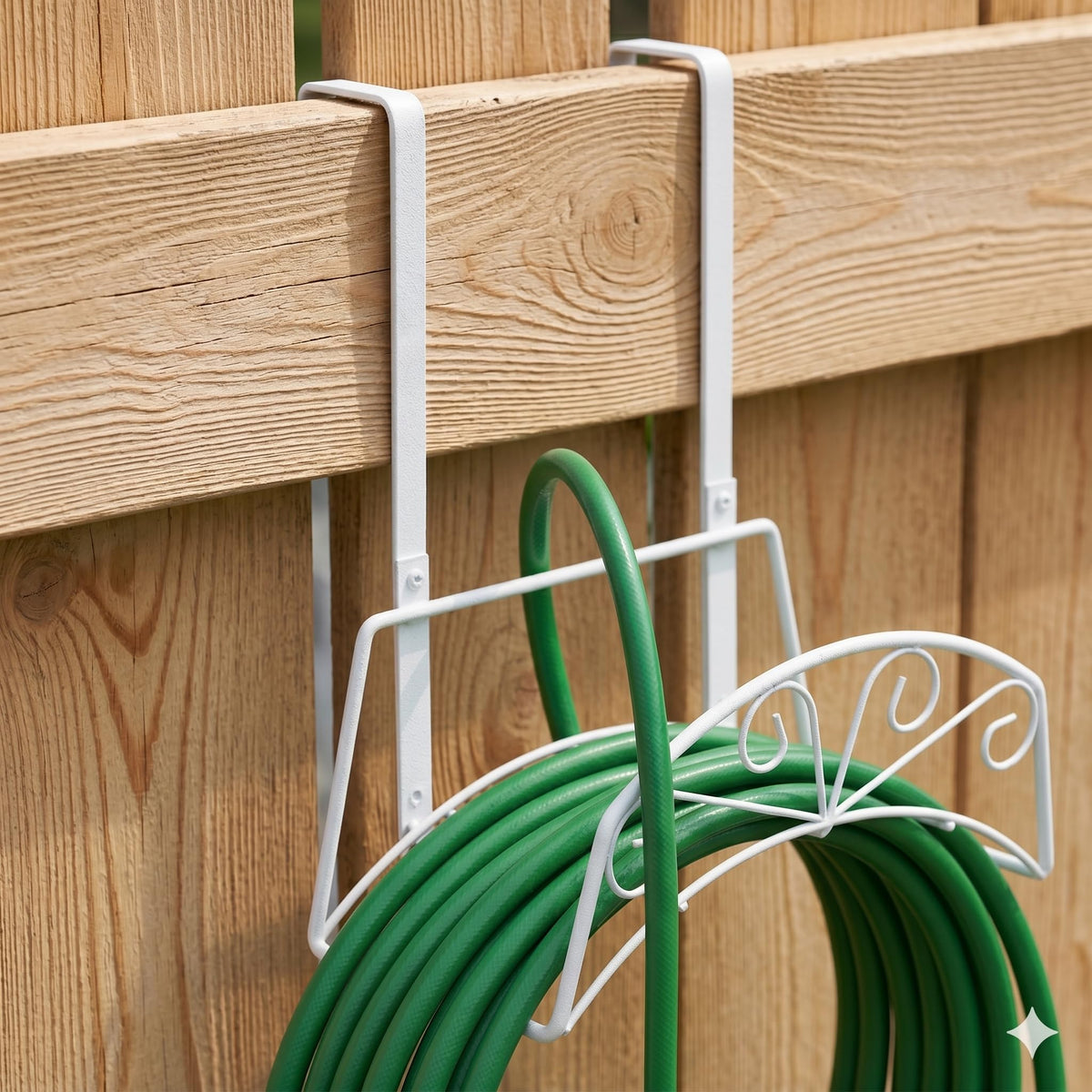 Kaileyouxiangongsi 100ft capacity hose holder fits standard hoses.