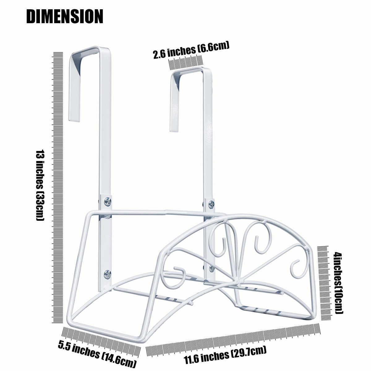 Kaileyouxiangongsi heavy-duty steel hose bracket—outdoor hose storage organizer.
