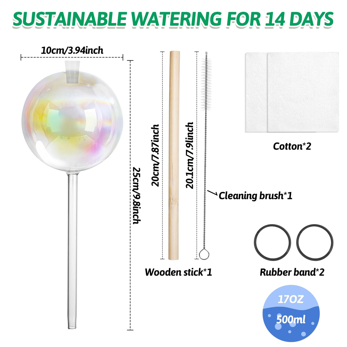 Kaimfdg adjustable-water-flow globe tailored to plant needs.
