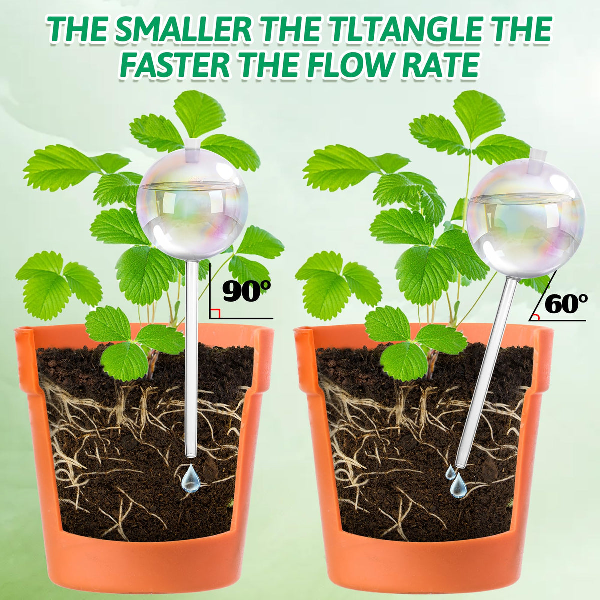 Kaimfdg works with any plant size, from hanging to patio.