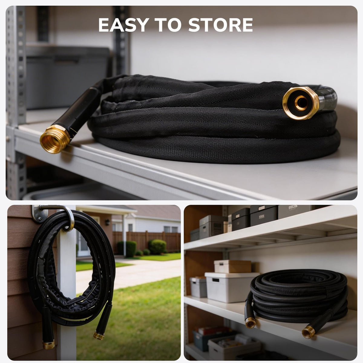 KAINGA versatile hose for lawn, garden, car wash and more