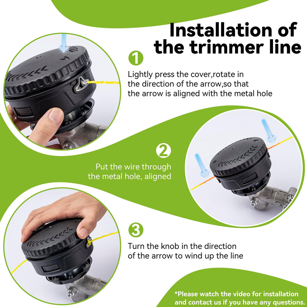 Left-hand thread design guidance helps correct installation on compatible shafts.