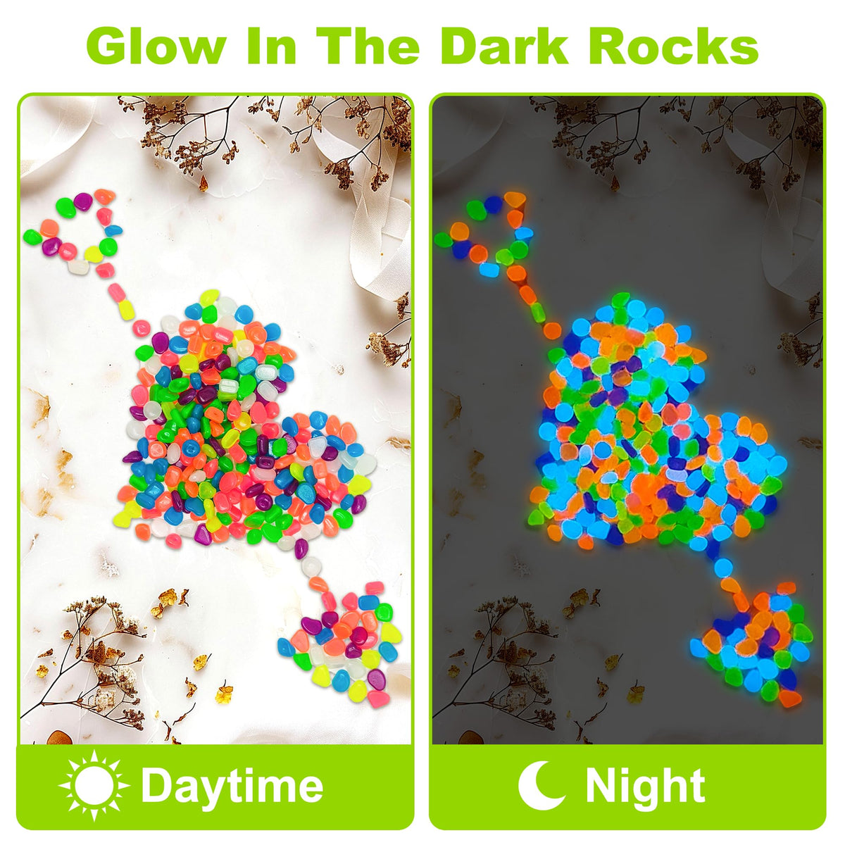 Kaiyuan Dynasty glow stones in fish tanks add a luminous accent to aquariums