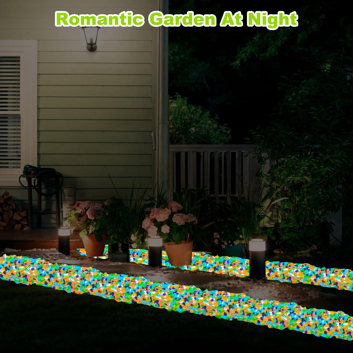 Kaiyuan Dynasty glow stones for potted plants brighten tiny indoor displays.