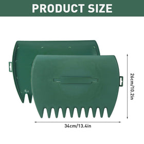 Kakalote leaf grabbers with teeth demonstrate efficient leaf collection and debris pickup.