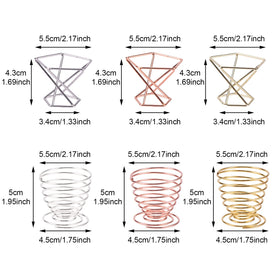 Kakalote tabletop stand in silver for tidy, modern plant displays