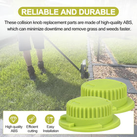 KAKAPEOPLE easy-clean trimmer head knob simplifies maintenance tasks