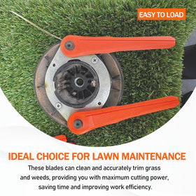 KAKAPEOPLE orange 5.7 inch blades for 6-2 and 6-3 wear-resistant performance