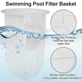 KAKAPEOPLE SPX3200M basket catches leaves and debris to protect the impeller.