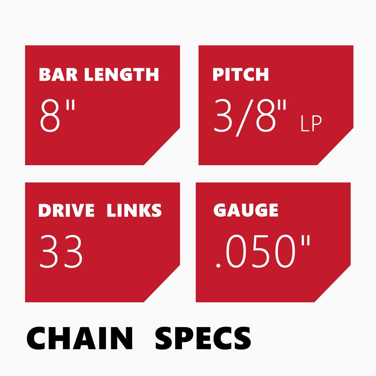 KAKEI chain on bar ready for quick installation and reliable operation.
