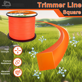 KAKO 095 square trimmer line in action cutting through dense weeds