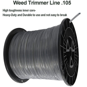KAKO 105 trimmer line length 1038 feet for extended trimming sessions